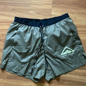 Nike trail running shorts with built in underwear